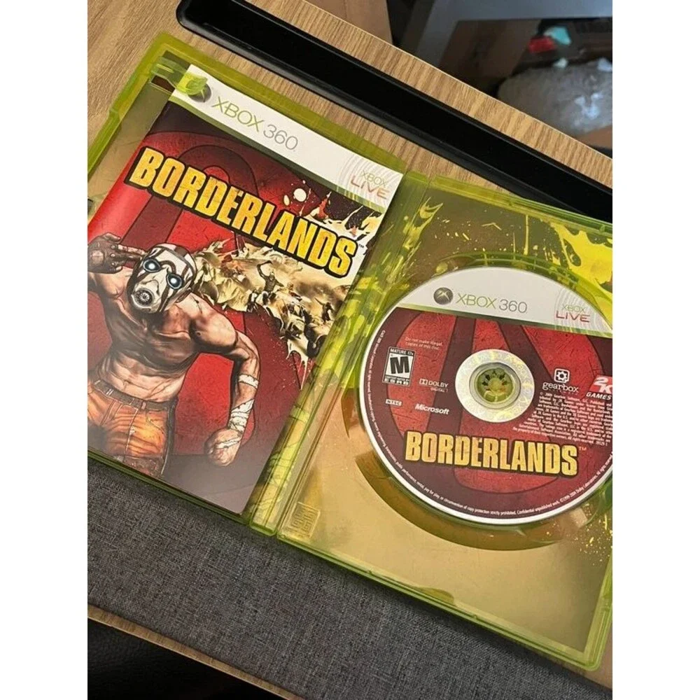 XBOX 360 Borderlands video game